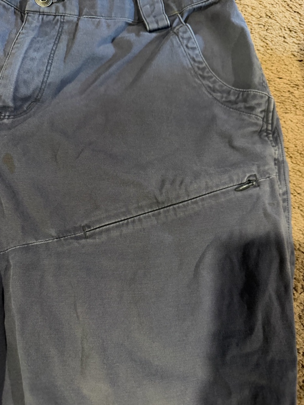 Duluth Trading Co Navy Blue Jogger utility hiking Pants - Picture 3 of 6